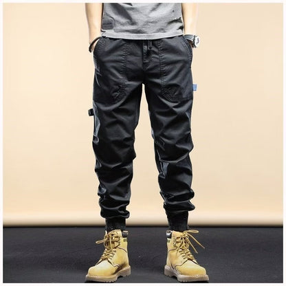 2025 SPRING MEN'S DISTRESSED SLIM FIT BIKER PANTS