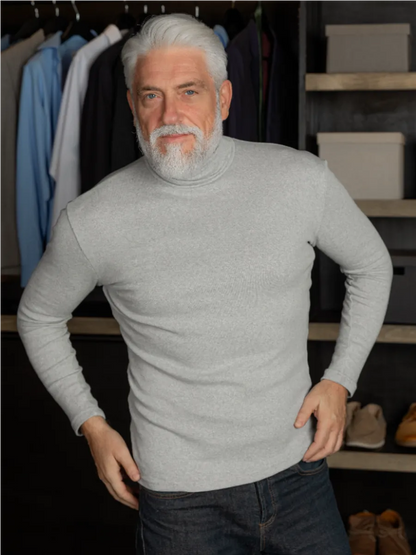 🎅HOT SALE 50% OFF🎅Cotton High-necked Thermal T-shirt