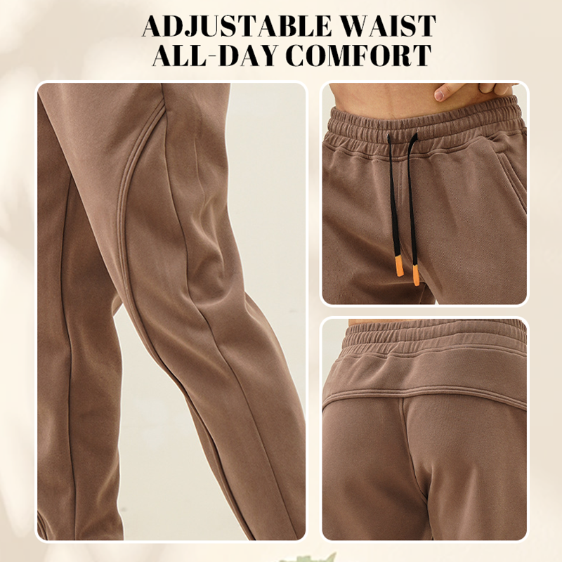 Men’s Sporty Loose Fit Pants With Drawstring