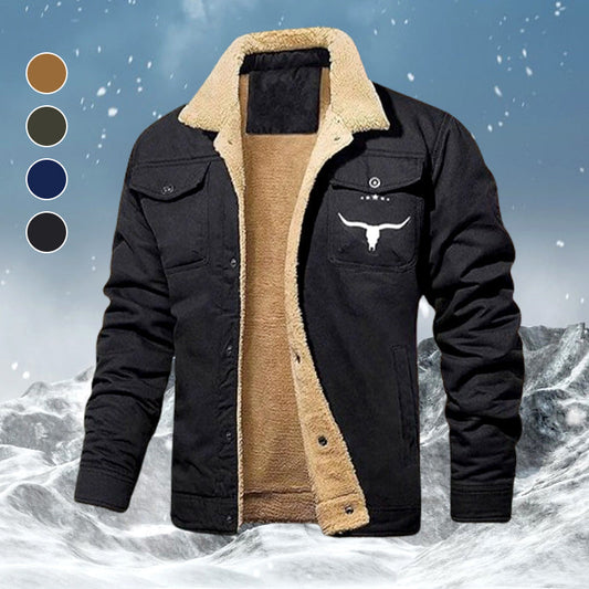 🔥50% OFF & Free shipping 🔥Men's Retro Warm Jacket