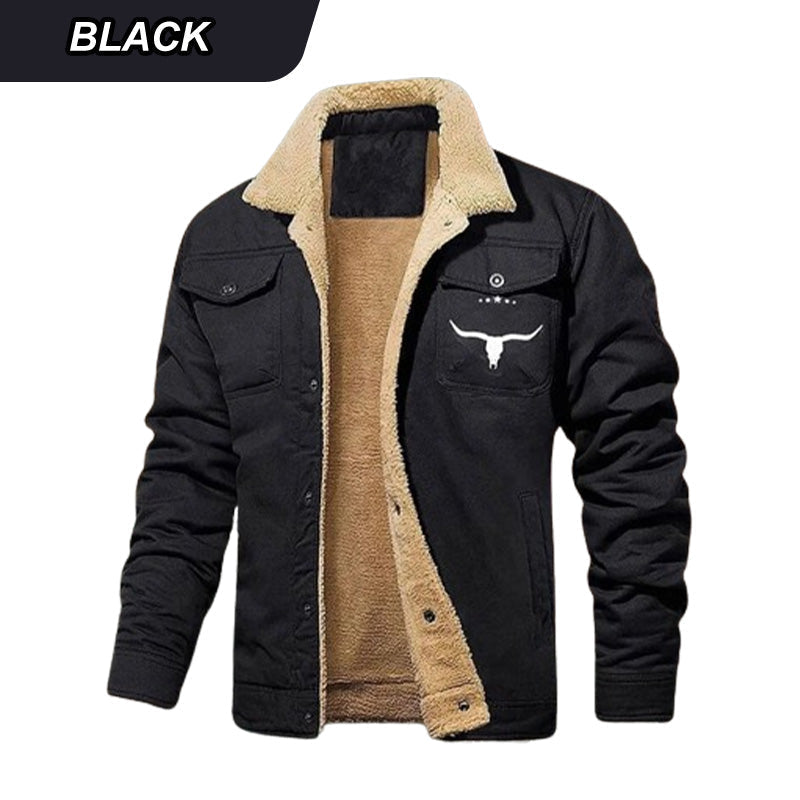 🔥50% OFF & Free shipping 🔥Men's Retro Warm Jacket