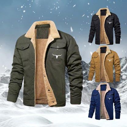 🔥50% OFF & Free shipping 🔥Men's Retro Warm Jacket