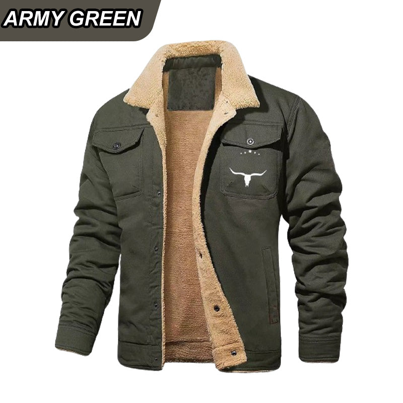 🔥50% OFF & Free shipping 🔥Men's Retro Warm Jacket