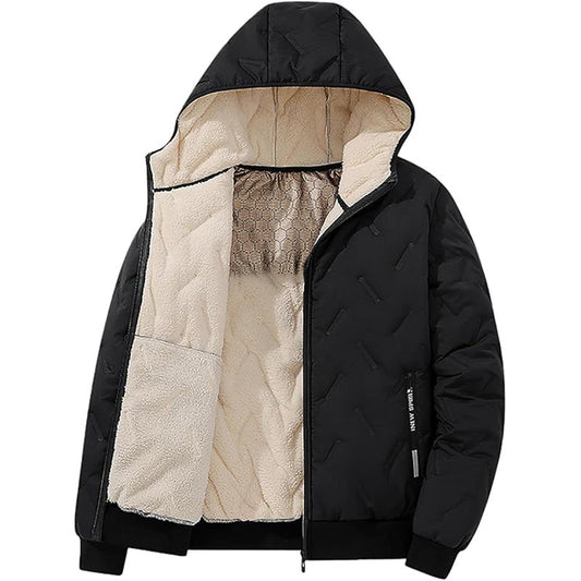 🔥HOT SALE 50% OFF-Men's Winter Warm Zipper Hooded Coat