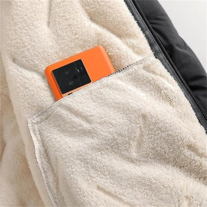 🔥HOT SALE 50% OFF-Men's Winter Warm Zipper Hooded Coat