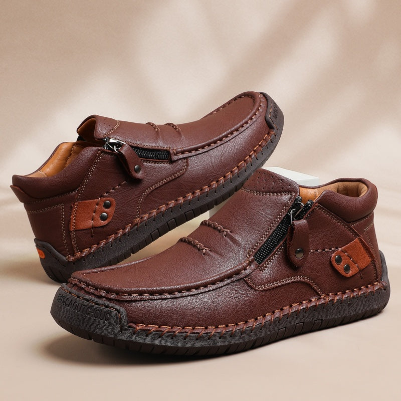 Men's Retro Outdoor Casual PU Shoes