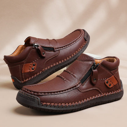 Men's Retro Outdoor Casual PU Shoes