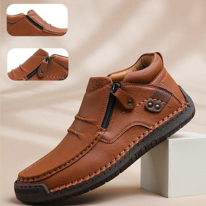 Men's Retro Outdoor Casual PU Shoes