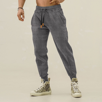 Men’s Sporty Loose Fit Pants With Drawstring