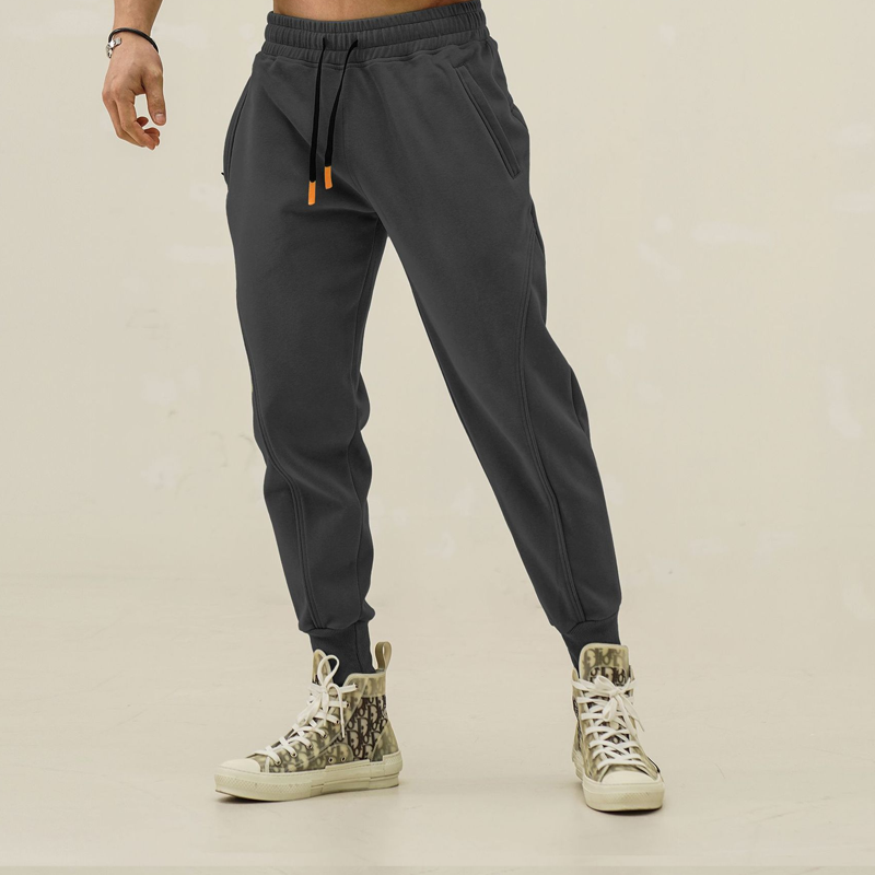 Men’s Sporty Loose Fit Pants With Drawstring