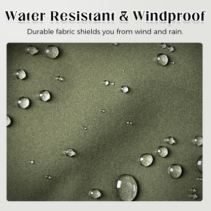 Men's Insulated Windproof Jacket & Pants Set