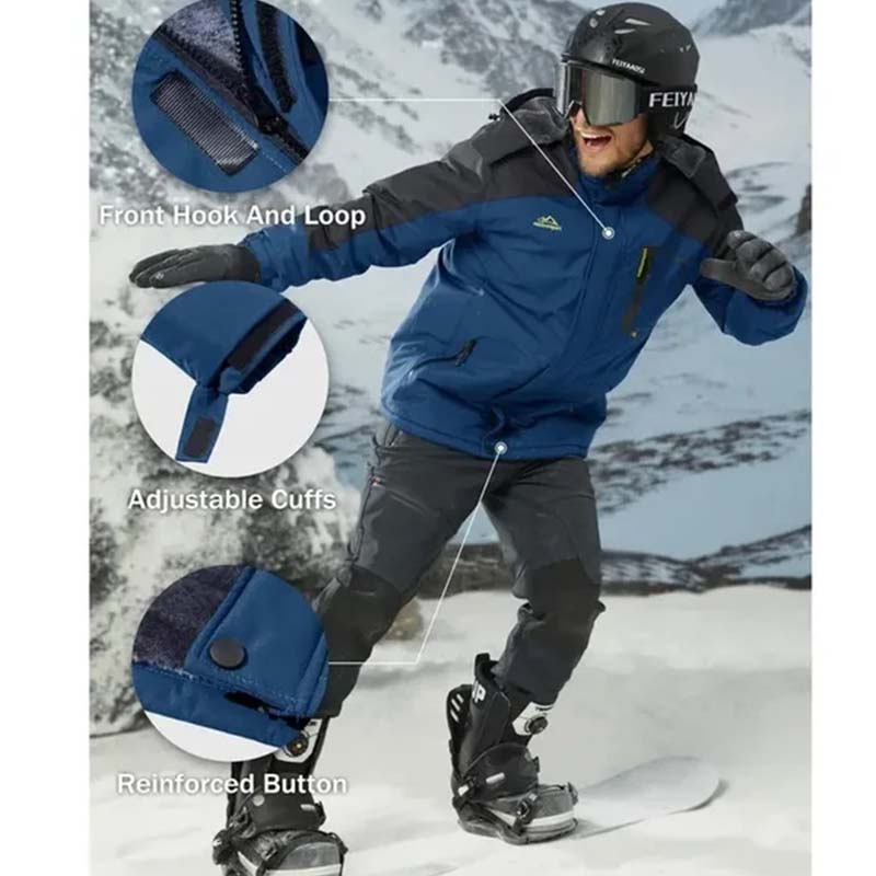 Men's Windproof & Waterproof Winter Jacket