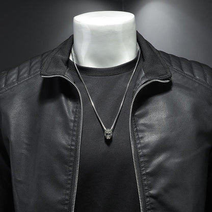 Milan Classic Leather Jacket